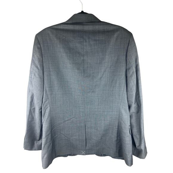 EXPRESS NWT Men`s Gray Fitted Wool Blend Photographer Suit Jacket 42 regular - Picture 11 of 15